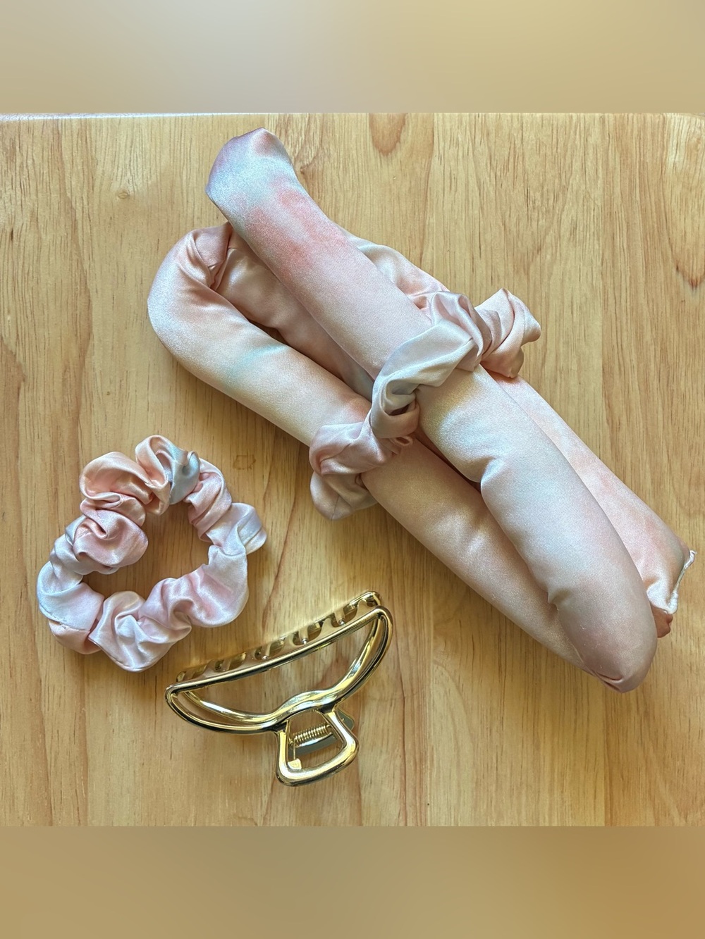 Kitsch Heatless Curler Set Satin